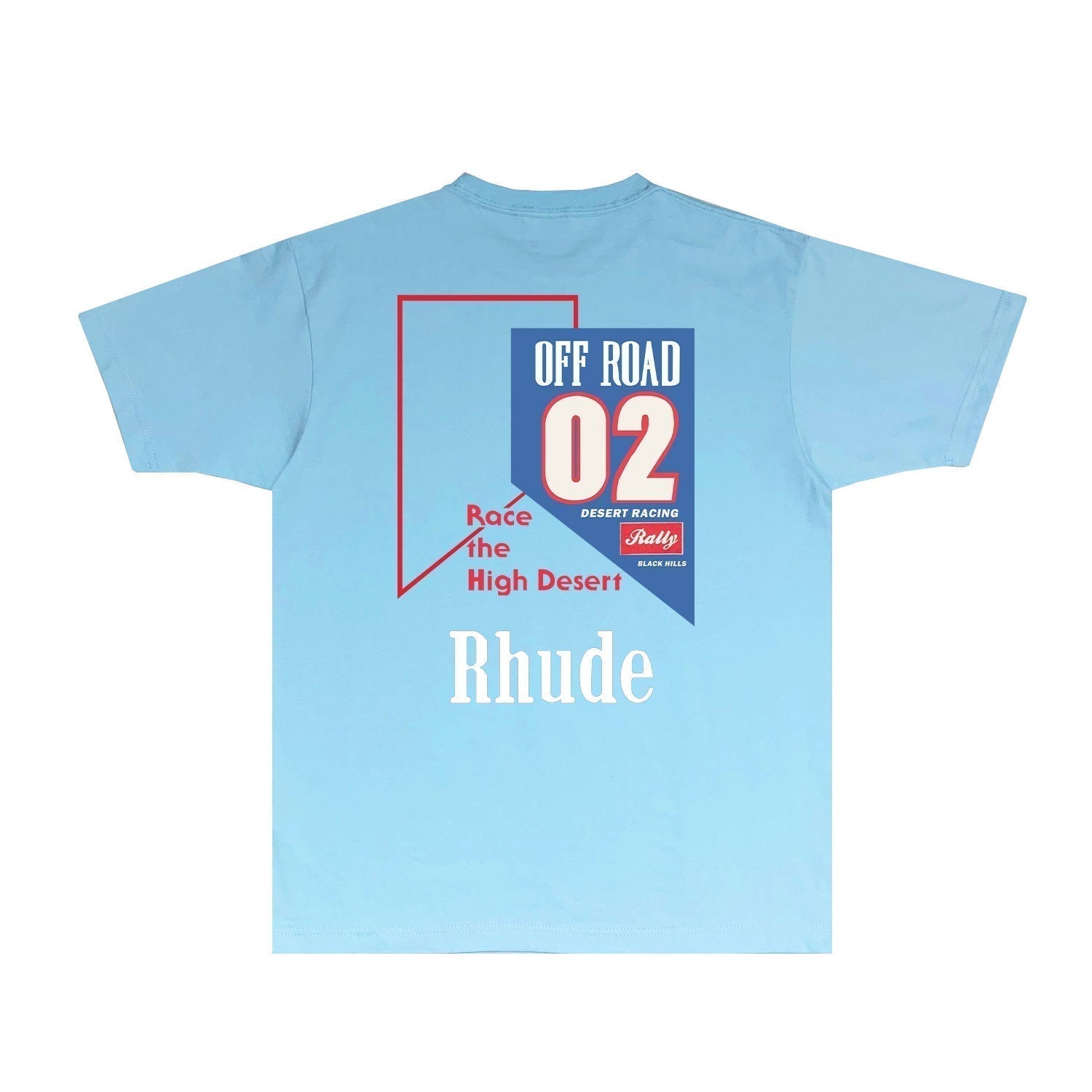 Rhude T-shirts Printed Trendy Pure Cotton