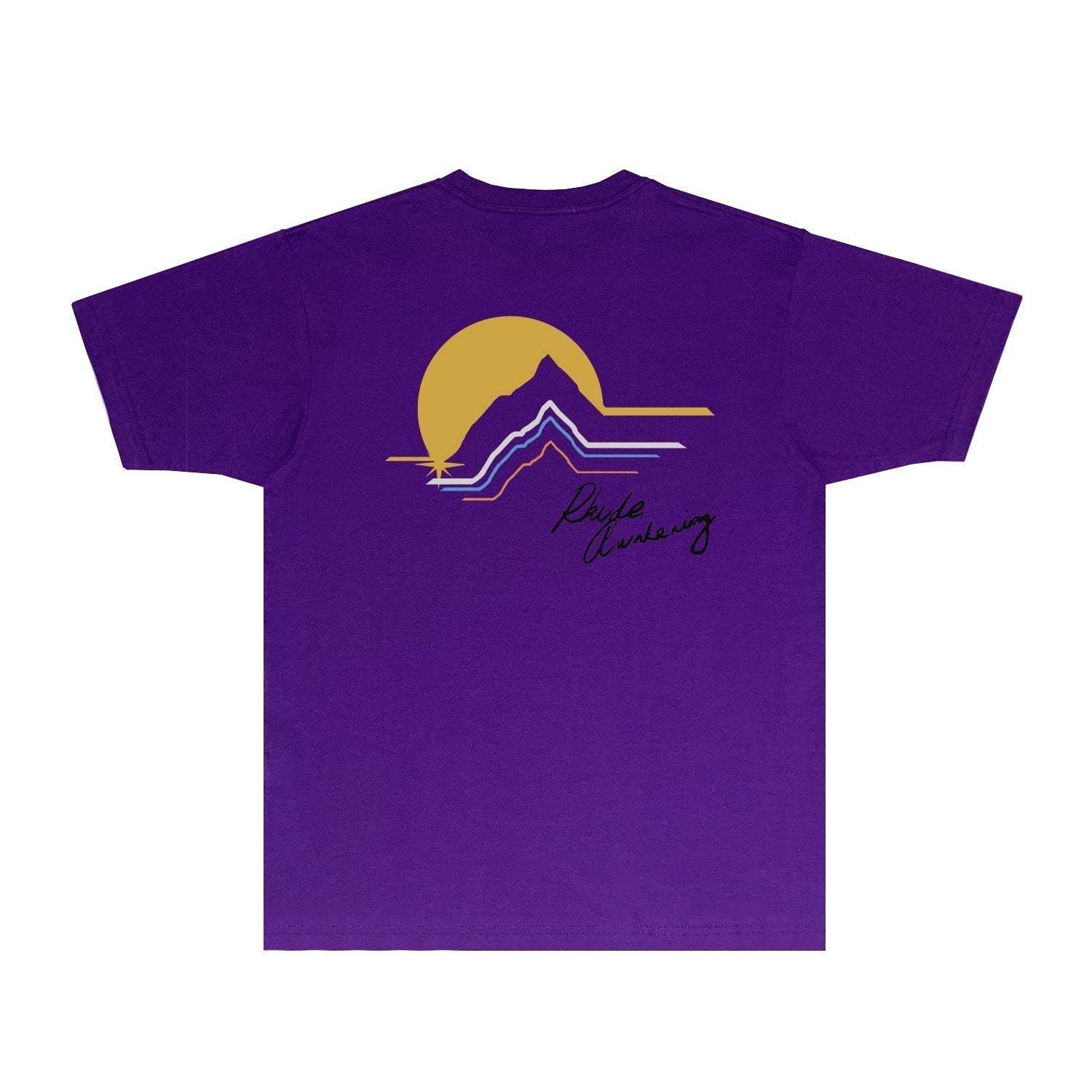 Rhude T-shirts Printed Trendy Pure Cotton
