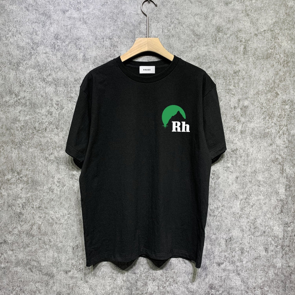 Rhude T-shirts Printed Trendy Pure Cotton