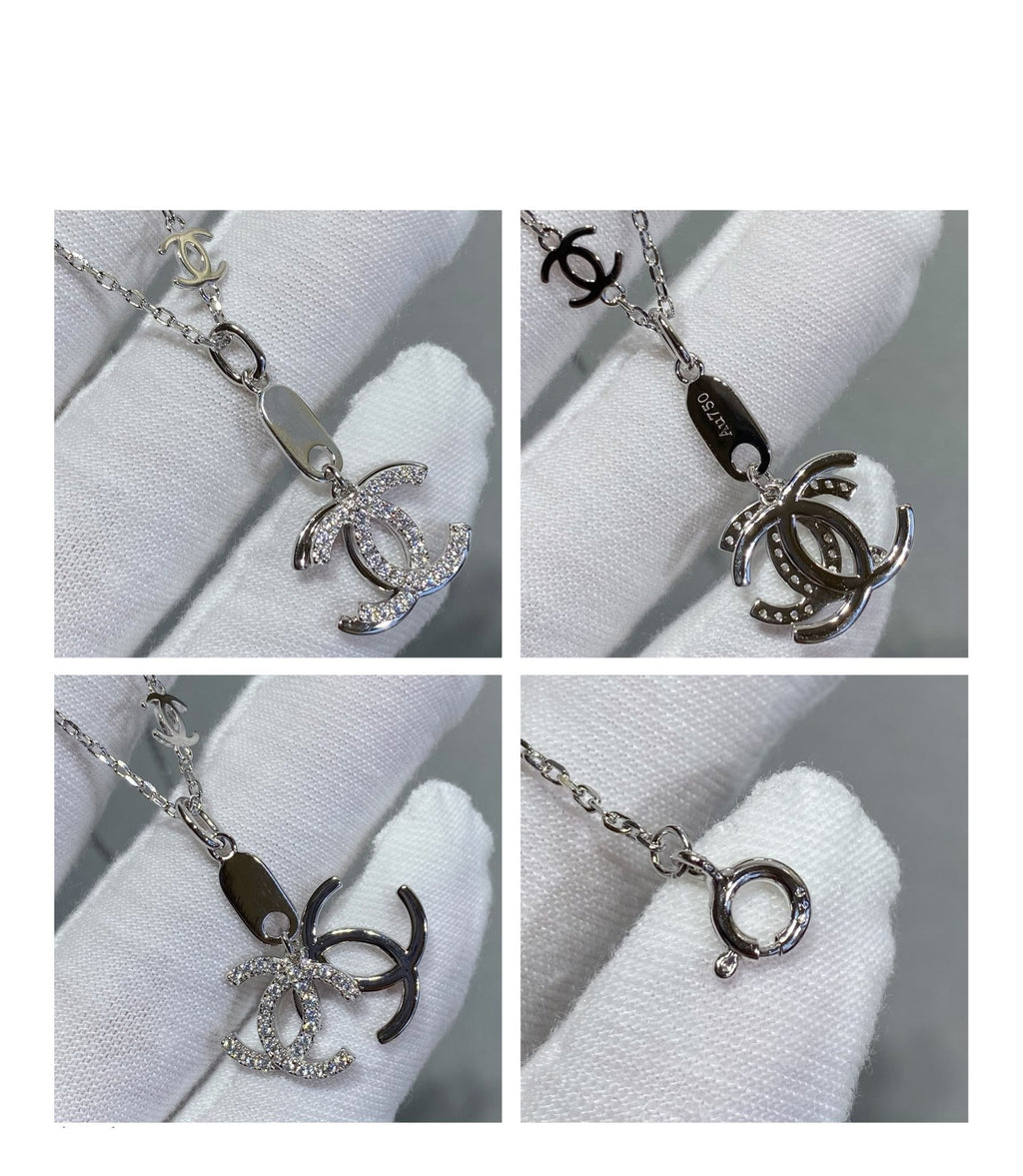 Chanel Cubic Zirconia Necklace