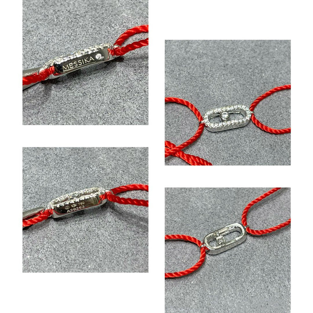 Messika Move Uno Cubic Zirconia Charm Red Cordieri