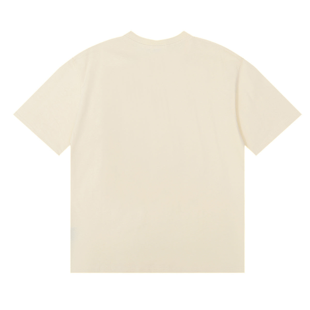 Rhude T-shirts Sturgeon Caviar Printed Cotton Short Sleeves Men and Women