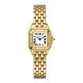 Panthère de Cartier Mini Model Watch - 19mm, 18K Yellow Gold, Silver Dial, Ref. WGPN0016/WGPN0036