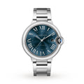 Ballon Bleu de Cartier 40 Watch - 40mm, Steel, Blue Dial