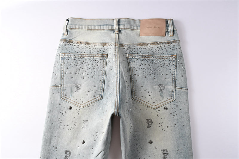 PURPLE  Fashion Jeans 9127