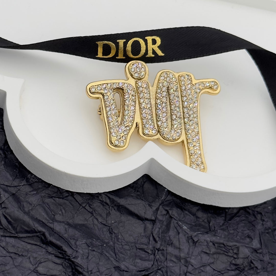 Dior CD Brooch 172619