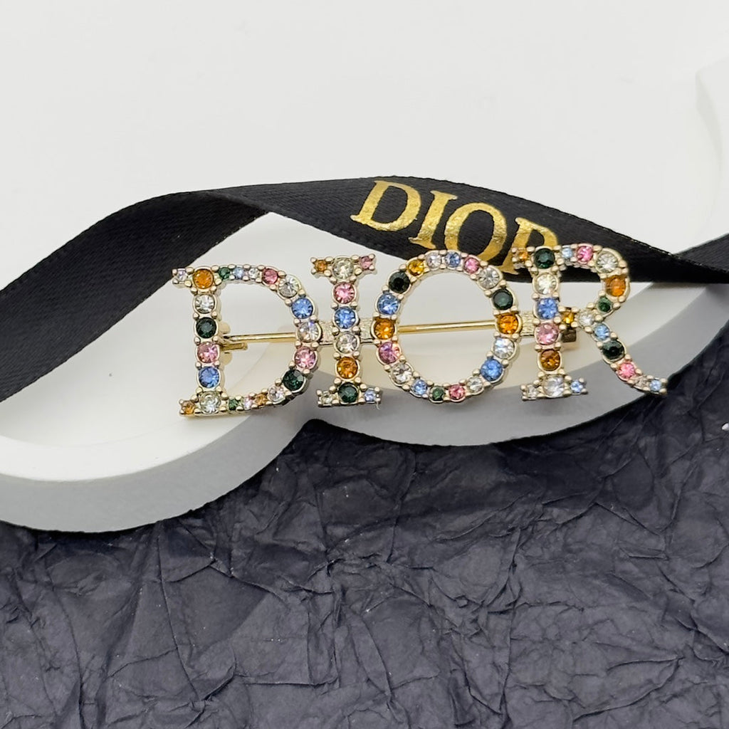 Dior CD Brooch 172880