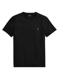 RALPH LAUREN Custom Slim Fit Jersey Crewneck T-Shirt Black