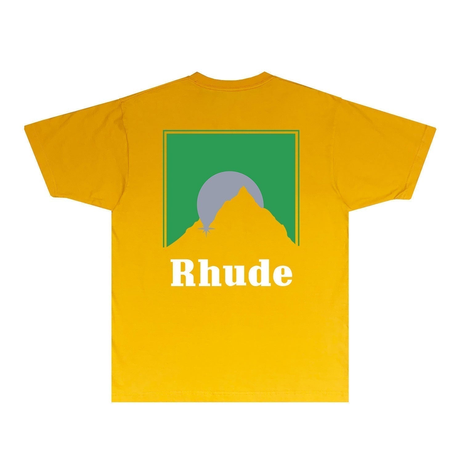 Rhude T-shirts Printed Trendy Pure Cotton
