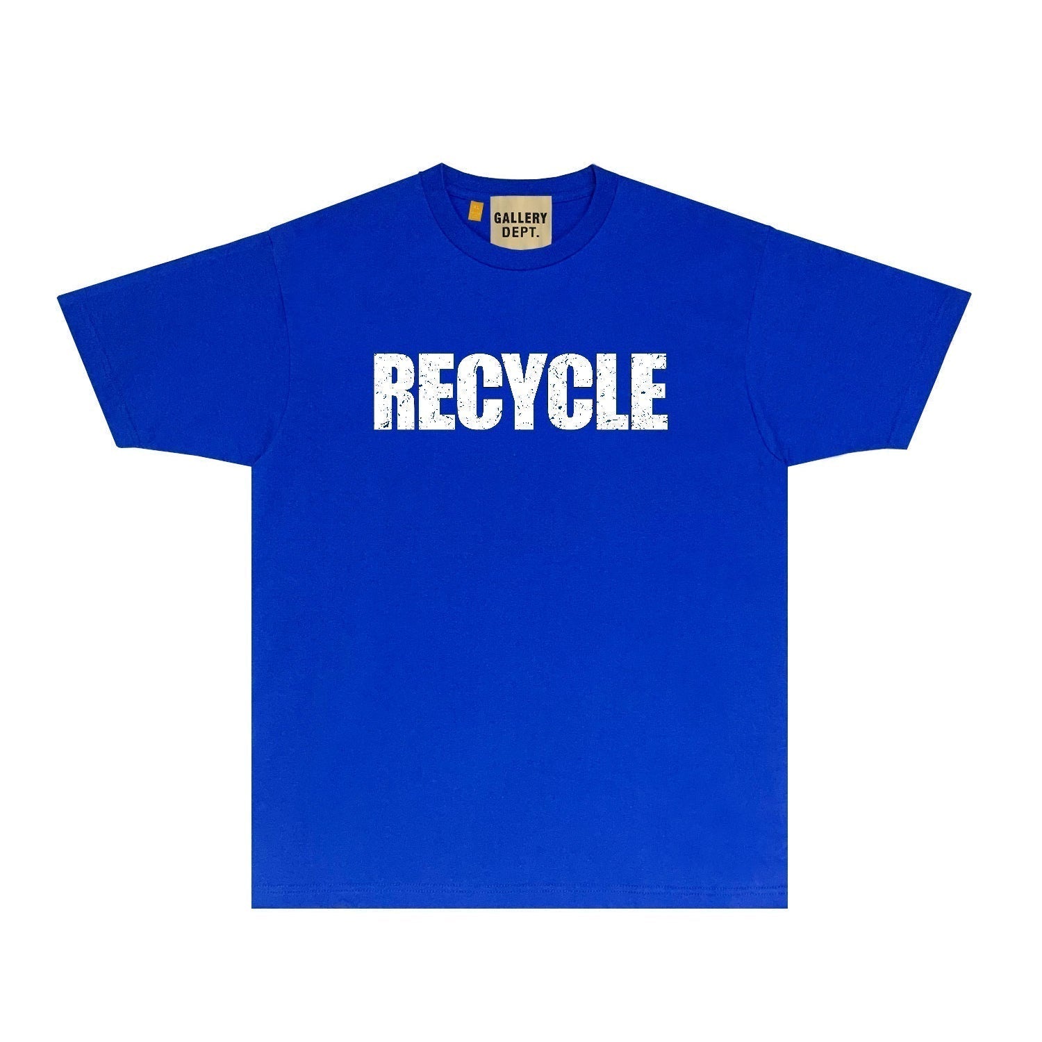 Gallery Dept T Shirt Retro Printed Loose Short-Sleeved Shirt