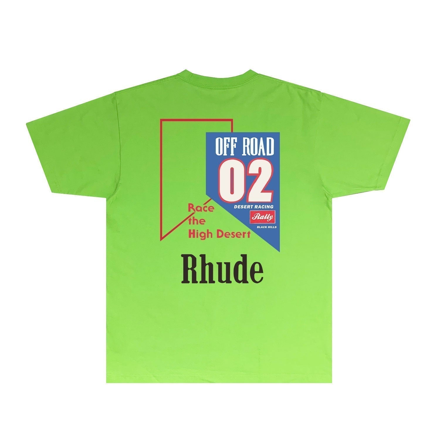 Rhude T-shirts Printed Trendy Pure Cotton