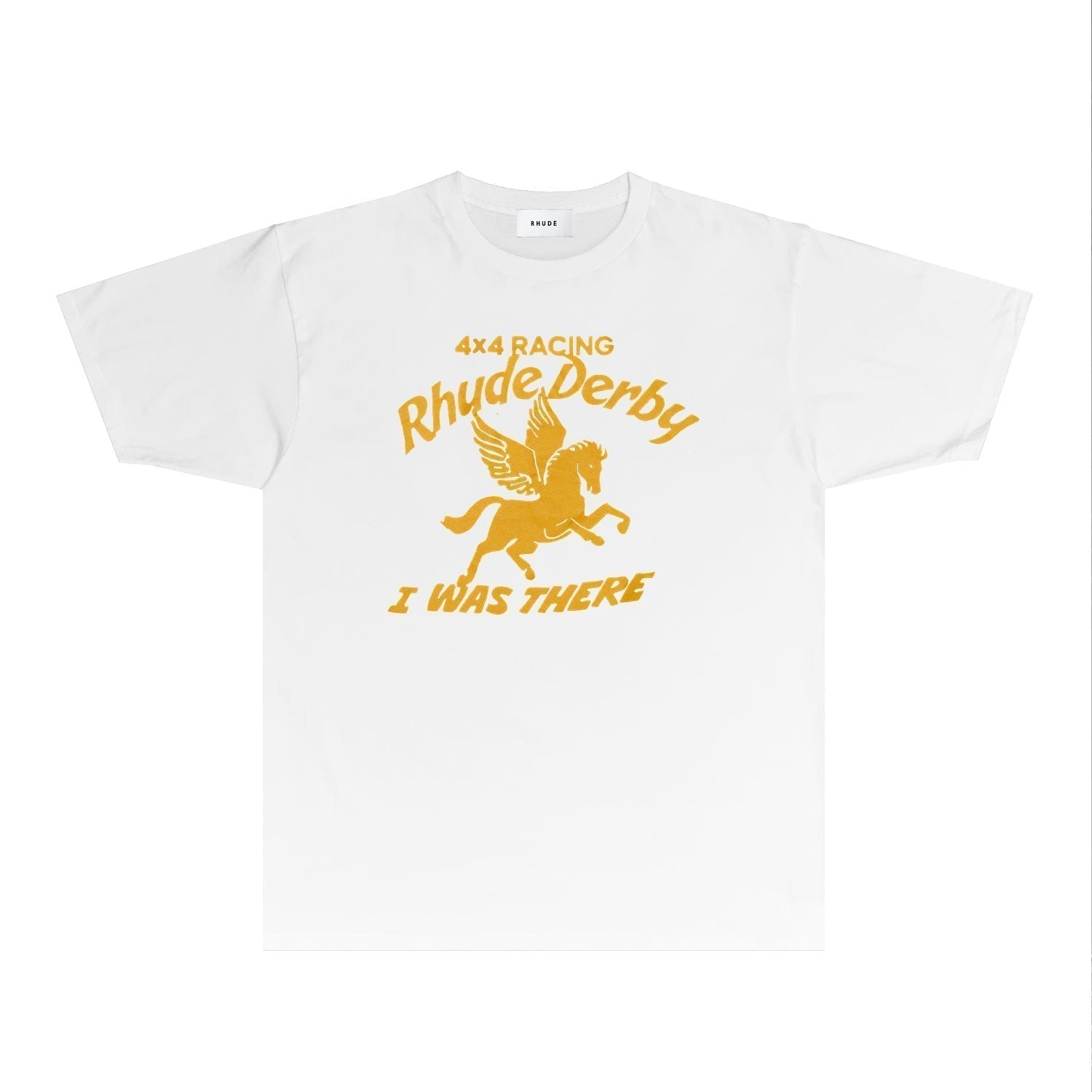 Rhude T-shirts Printed Trendy Pure Cotton