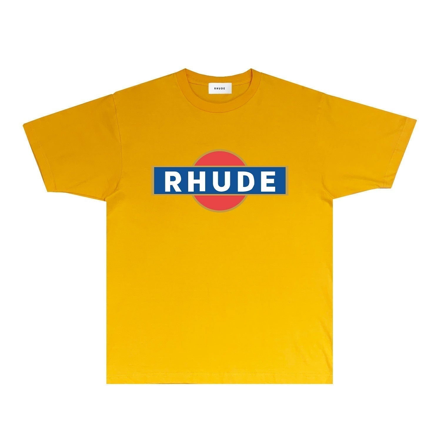 Rhude T-shirts Printed Trendy Pure Cotton