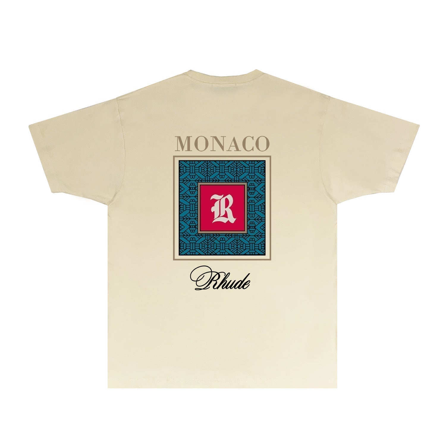 Rhude T-shirts Printed Trendy Pure Cotton
