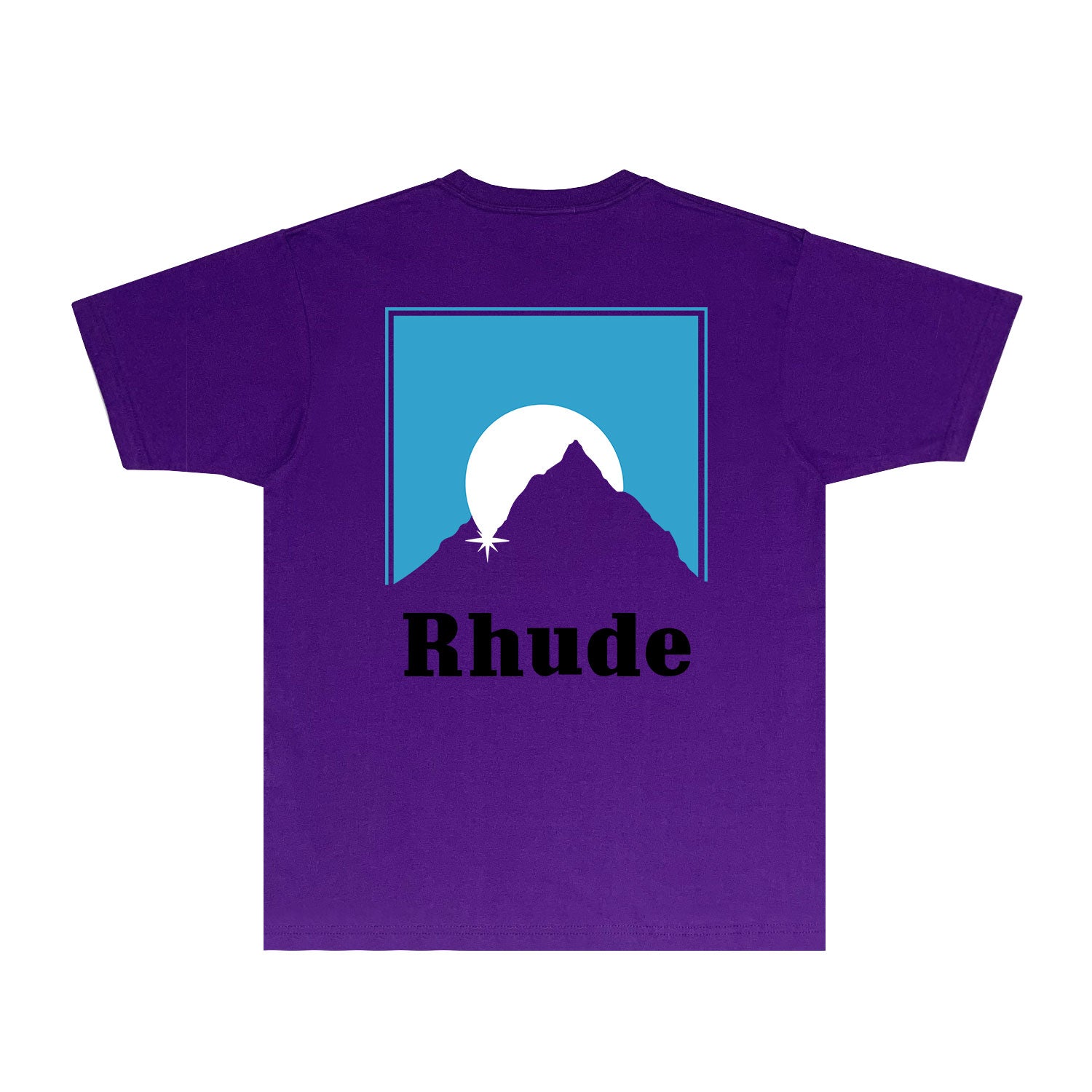 Rhude T-shirts Printed Trendy Pure Cotton