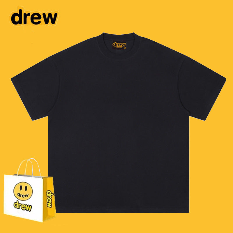 Drew T-shirts Short-Sleeved Clothes T-shirt Smiley Face Graffiti