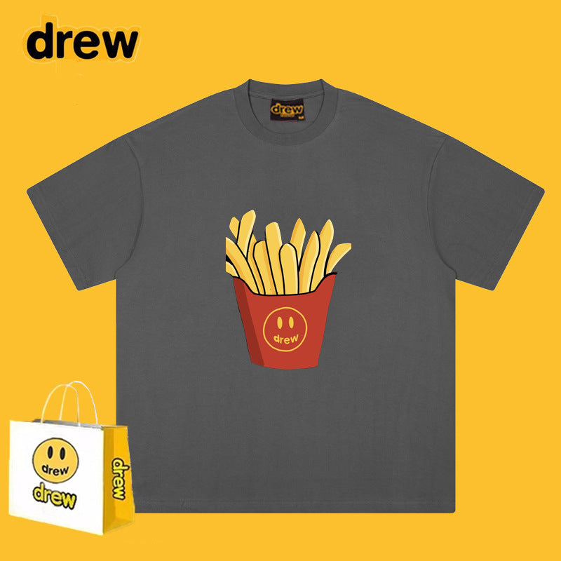 Drew T-shirts Cotton Short-Sleeved Printed T-shirt