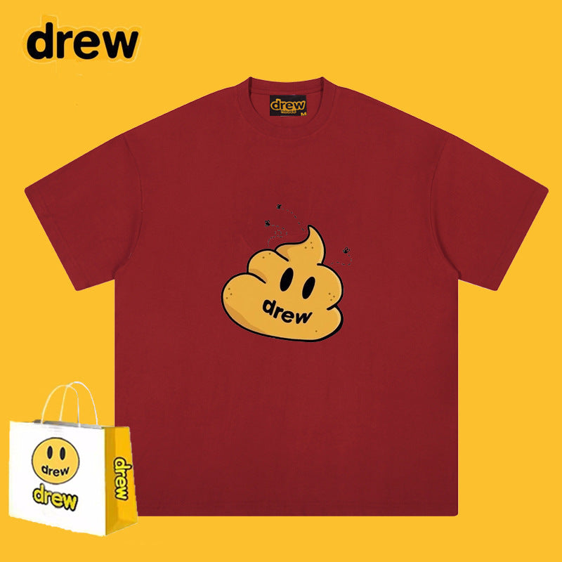 Drew T-shirts Short Sleeve Faeces Graffiti High Street