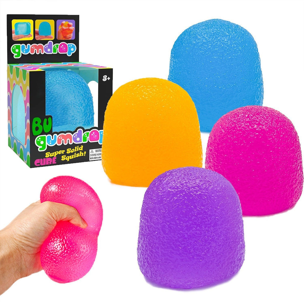Schylling Nice Cube - Sensory Squeeze Toy with Super Solid Squish - 2.25" Cube