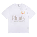 Rhude T-shirt Letter Print Short Sleeve T-shirt