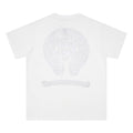 Chrome Heart T Shirts Croix Sanskrit Cross Horseshoe Old T-Shirt