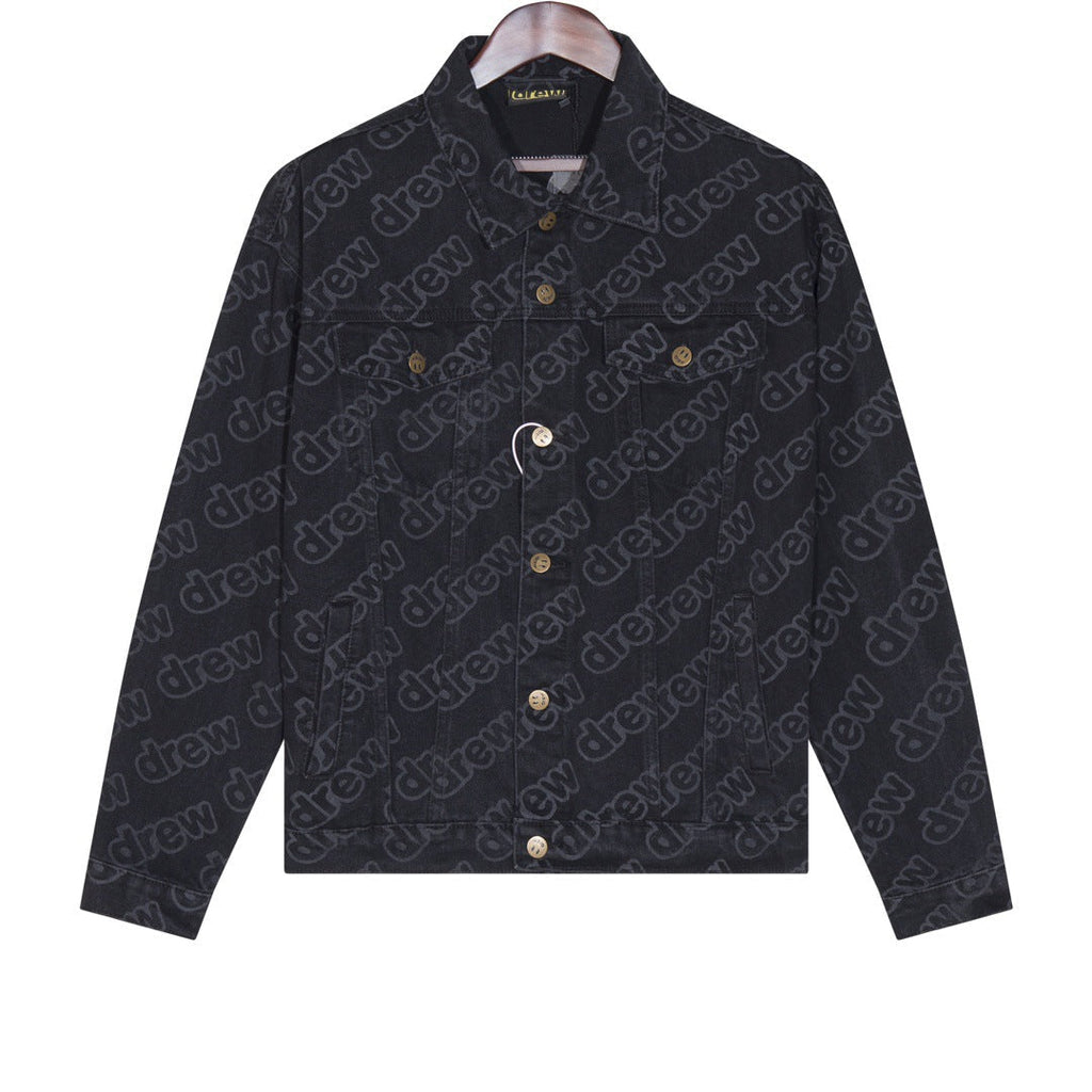Drew House Jacket Full Logo Denim Jacket