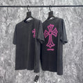 Chrome Heart T Shirts Sanskrit Cross Short Sleeve