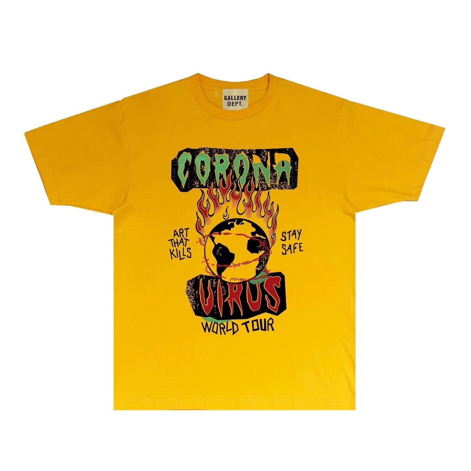 Gallery Dept T Shirts European And American Tee Shirt Short Sleeve T-Shirt Blouse