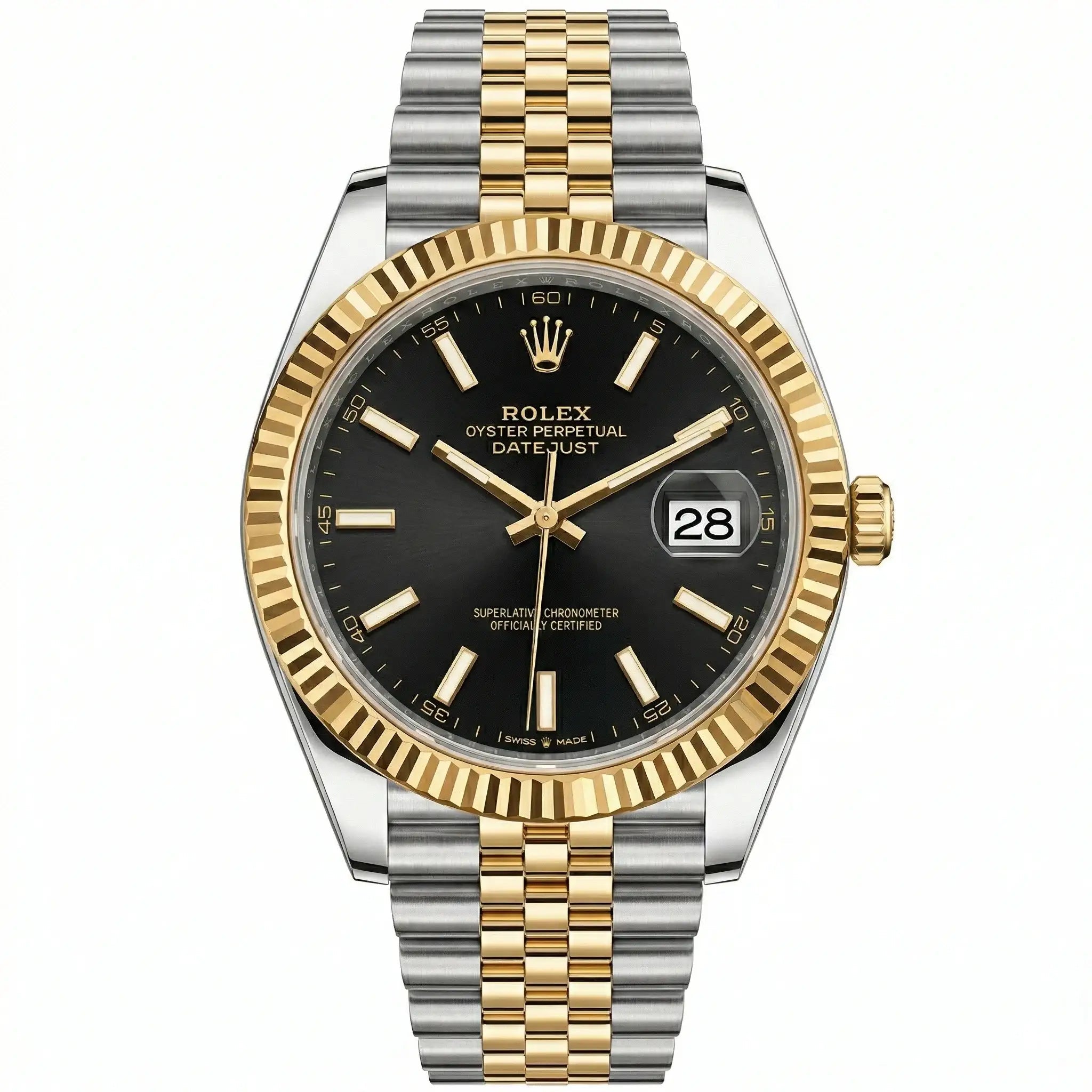 Rolex Datejust 126333 Watch - 0006 Oystersteel and Yellow Gold