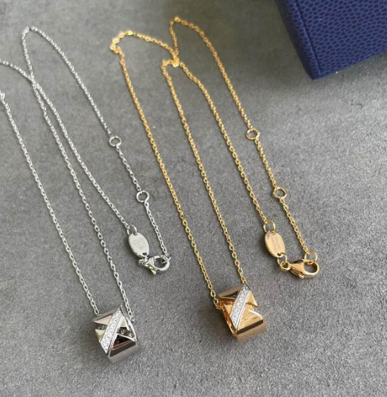 Chaumet Liens Evidence Cubic Zirconia Necklace