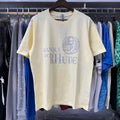 Rhude T-shirts Egyptian Pharaoh Print Cotton Casual Short Sleeves Men and Women