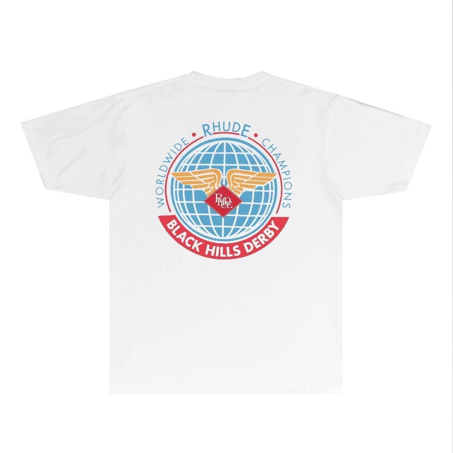 Rhude T-shirts Printed Trendy Pure Cotton