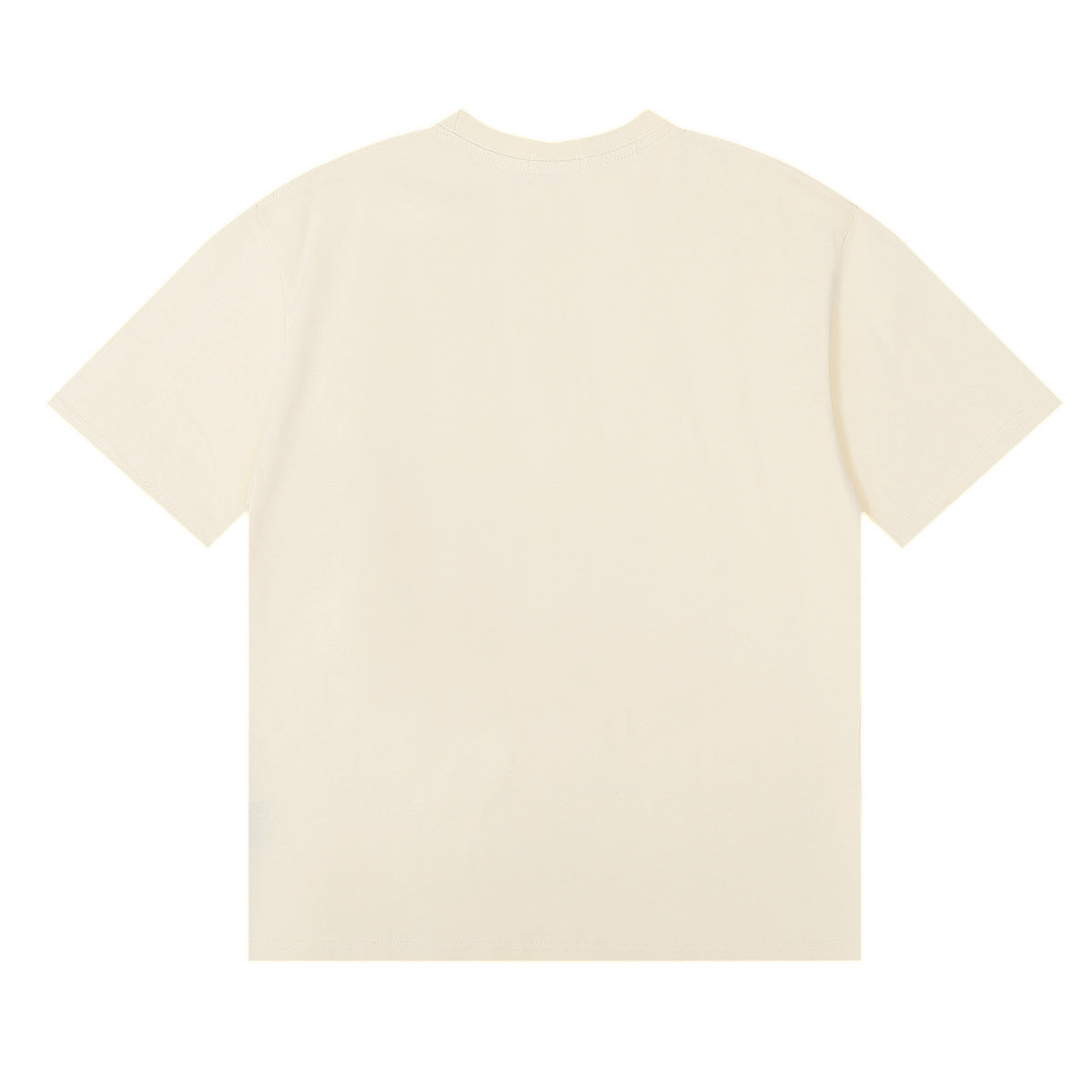 Rhude T-shirts Sardines Badge Printing Cotton Casual Short Sleeve Men and Women